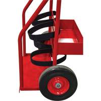 Hot Works Fire Prevention Cart, Semi-Pneumatic Wheels, 17.75" W x 8.9" L Base, 100 lbs. Groupe Belzile Dickner