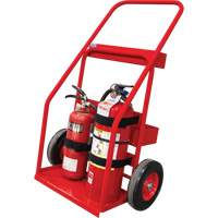 Hot Works Fire Prevention Cart, Semi-Pneumatic Wheels, 17.75" W x 8.9" L Base, 100 lbs. Groupe Belzile Dickner