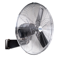 Non-Oscillating Wall Fan, Industrial, 2 Speed, 30" Diameter Groupe Belzile Dickner