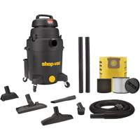 Aspirateur pour atelier, Secs-humides, 6 CV, 10 gal. US (37,9 litres) Groupe Belzile Dickner