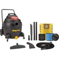 Aspirateur industriel, Secs-humides, 3 CV, 16 gal. US (60,6 litres) Groupe Belzile Dickner