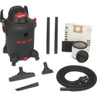 Aspirateur utilitaire pour atelier, Secs-humides, 5 CV, 10 gal. US (37,9 litres) Groupe Belzile Dickner
