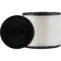 Vacuum Filter, Cartridge, Fits 5 US gal. Groupe Belzile Dickner