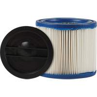 CleanStream&reg; Gore&reg; Small Wet/Dry Vacuum Filter, Cartridge/Hepa, Fits 1 - 6 US gal. Groupe Belzile Dickner