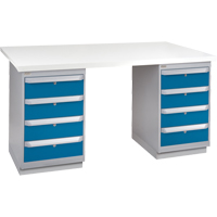 Pre-Designed Workbench, 72" W x 30" D x 34" H, 2500 lbs. Capacity Groupe Belzile Dickner