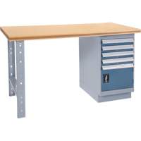 Workbench, 72" W x 36" D x 34" H, 2500 lbs. Capacity Groupe Belzile Dickner