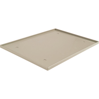Locker Base Insert, Fits Locker Size 12" x 18", Beige, Plastic Groupe Belzile Dickner