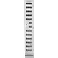 Casiers Clean Line, 12" x 18" x 76", Acier, Gris, Rivet (assembl&eacute;), Perfor&eacute; Groupe Belzile Dickner