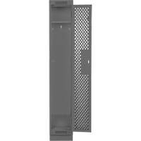 Casiers Clean Line, 12" x 15" x 76", Acier, Charbon, Rivet (assembl&eacute;), Perfor&eacute; Groupe Belzile Dickner
