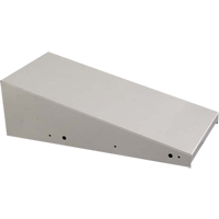 Clean Line Economy Lockers Slope Top, 1 Bank, 18" D x 12" W x 6" H, Grey, Steel Groupe Belzile Dickner