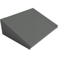 Dessus inclin&eacute; pour casiers robustes enti&egrave;rement soud&eacute; Concorde, Bloc de 2, 18" p x 24" la x 6" ha, Acier Groupe Belzile Dickner