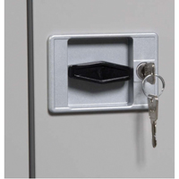 Armoires de rangement Hi-Boy profondes, Acier, 4 Tablettes, 72" h x 36" la x 24" P, Charbon Groupe Belzile Dickner