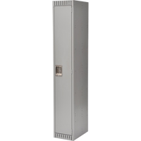 Lockers, 12" x 18" x 72", Steel, Grey, Knocked Down Groupe Belzile Dickner