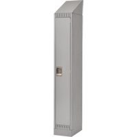 Lockers, 12" x 18" x 86", Steel, Grey, Knocked Down Groupe Belzile Dickner