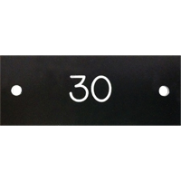Locker Number Plates Groupe Belzile Dickner