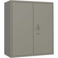Armoire de rangement Lo-Boy, Acier, 2 Tablettes, 40" h x 36" la x 18" P, Gris Groupe Belzile Dickner