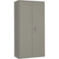 Armoire de rangement Hi-Boy, Acier, 4 Tablettes, 72" h x 36" la x 18" P, Gris Groupe Belzile Dickner