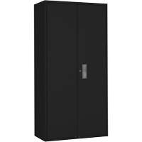 Armoire de rangements combin&eacute;s, Acier, 6 Tablettes, 72" h x 36" la x 18" P, Noir Groupe Belzile Dickner