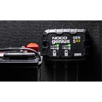 Chargeur de batterie embarqu&eacute; &agrave; 2 sorties de 10 amp&egrave;res Gen5X2 Genius Groupe Belzile Dickner