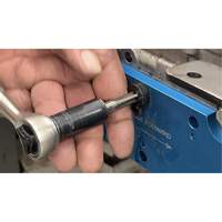 Gabarit de perçage pour installation sur collecteur pour Ford 3,5 L Ecoboost Groupe Belzile Dickner