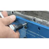 Gabarit de perçage pour installation sur collecteur pour Ford 3,5 L Ecoboost Groupe Belzile Dickner