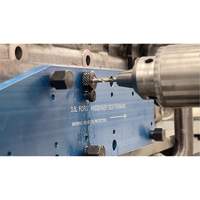 Gabarit de perçage pour installation sur collecteur pour Ford 3,5 L Ecoboost Groupe Belzile Dickner