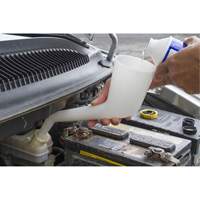 Entonnoir translucide &agrave; angle droit, Plastique Groupe Belzile Dickner