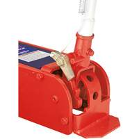 Floor Jack, 10 Ton(s) Capacity, 6-1/8" Lowered, 27-1/4" Raised, Air Hydraulic Groupe Belzile Dickner