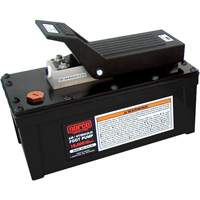 Pompe hydraulique &agrave; air de 10 000 PSI op&eacute;r&eacute;e par le pied Groupe Belzile Dickner