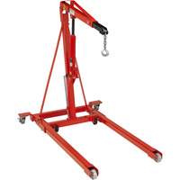 Folding Engine Crane, 2500 lbs. (1.25 tons) Capacity Groupe Belzile Dickner