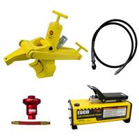 Combi Bead Breaker Kit with 1/2 Gal. Hydraulic Air Pump Groupe Belzile Dickner