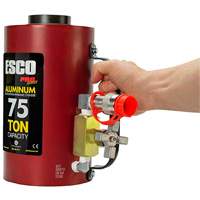 Heavy-Duty Hydraulic Cylinder, 6" Stroke, 75 Ton(s) Capacity, 10000 PSI Groupe Belzile Dickner