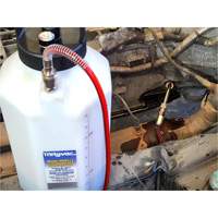 Syst&egrave;me de remplissage de liquide de transmission automatique de 2,5 gallon Groupe Belzile Dickner