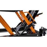 ATV and Motorcycle Jack, 0.75 Ton(s) Capacity, 4-2/3" Lowered, 14-1/2" Raised, Manual Hydraulic Groupe Belzile Dickner