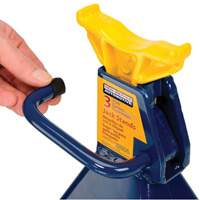 Chandelles, Poign&eacute;e/rochet verrouillable, Capacit&eacute; de 3 tonnes, 19" h Groupe Belzile Dickner