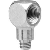Grease Fitting Adapter with 90-Degree Angle, 1/4"-28 Thread Groupe Belzile Dickner