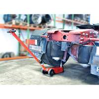 2-Stage Jack, 22 Ton(s)/44 Ton(s), Air Hydraulic Groupe Belzile Dickner