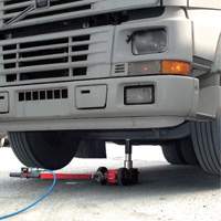 2-Stage Jack, 33 Ton(s)/66 Ton(s), Air Hydraulic Groupe Belzile Dickner