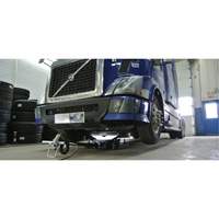 Cric de service de plancher, 14 tonne(s) Capacit&eacute;, 8-1/4" Abaiss&eacute;e, 20" &eacute;lev&eacute;e, Air comprim&eacute;/hydraulique Groupe Belzile Dickner