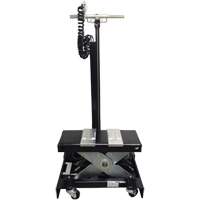 Cric de service de plancher &agrave; profil bas, 12 tonne(s) Capacit&eacute;, 7-1/2" Abaiss&eacute;e, 15" &eacute;lev&eacute;e, Air comprim&eacute;/hydraulique Groupe Belzile Dickner