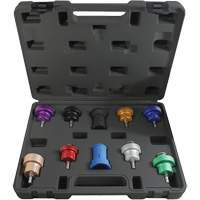 Trousse d'adaptateur pour test de pression du syst&egrave;me de refroidissement 10 mcx Groupe Belzile Dickner
