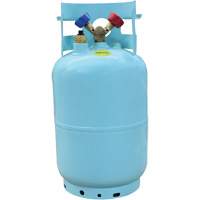 30 Lbs DOT-Approved Recovery Cylinder with Float Switch Groupe Belzile Dickner