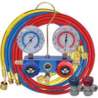 R134A 2-Way Aluminum Manifold Gauge Set Groupe Belzile Dickner