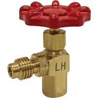 Valve de perçage pour canette R1234yf avec filetage 1/2” ACME-LH Groupe Belzile Dickner