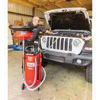 Drain pour liquides us&eacute;s & &eacute;vacuateur Groupe Belzile Dickner