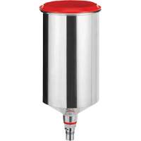 Reusable Aluminium Cup 1.0 l with QCC without Fine Thread Groupe Belzile Dickner