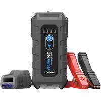D&eacute;marreur d'appoint, survolteur, banque d'alimentation et lampe de poche JumpSurge1500 Groupe Belzile Dickner