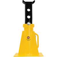 Pin Style Jack Stand, Locking Pin, 25 tons Capacity, 15-3/4" - 26-3/4" H Groupe Belzile Dickner