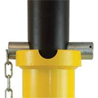 Pin Style Jack Stand, Locking Pin, 25 tons Capacity, 15-3/4" - 26-3/4" H Groupe Belzile Dickner