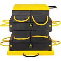 Ensemble de syst&egrave;me de sout&egrave;nement en composite CribLok 10 mcx Groupe Belzile Dickner